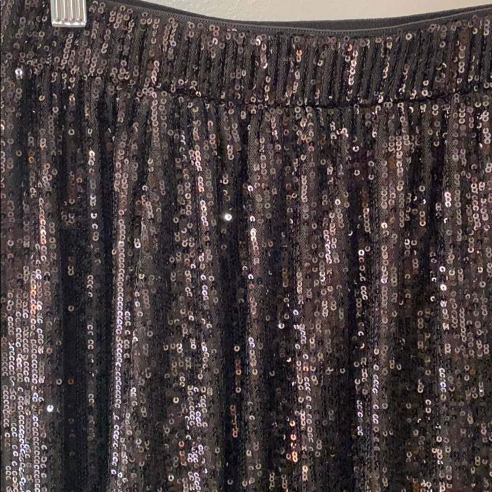 Free People Last Dance Black Sequin Skirt - Picture 3 of 5